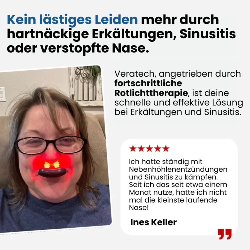 Nasenfrei Sinus Licht Komplett Set